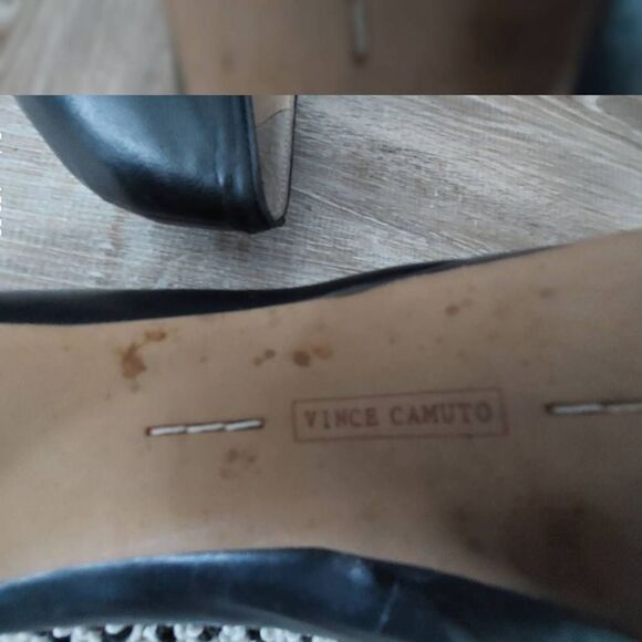 Vince Camuto Peep-toe Stiletto Heels size 7.5 - Picture 4 of 7